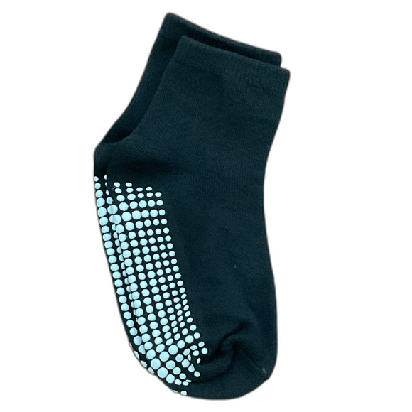 Debra Weitzner Kids Non-Slip Socks, 12-Pack Black - Picture 2 of 6